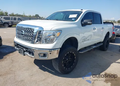 2019 Nissan Titan Sv z USA, uszkodzony, nr VIN 1N6AA1E52KN527200